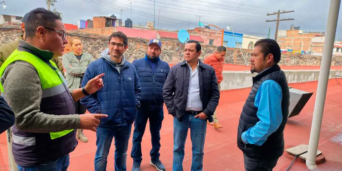 Alcalde de Texmelucan exige reparación y sanciones a empresa por fallas en el Mercado Domingo Arenas