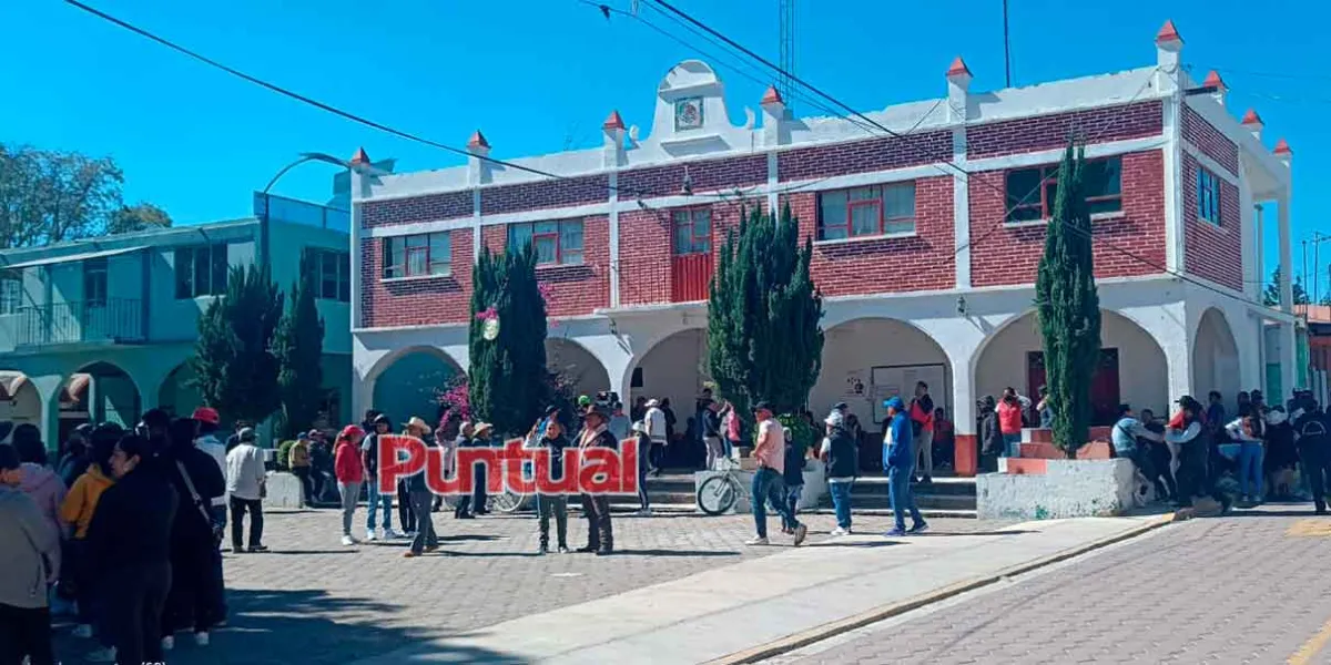 Conflicto en Tlahuapan: pobladores piden elección directa en asamblea