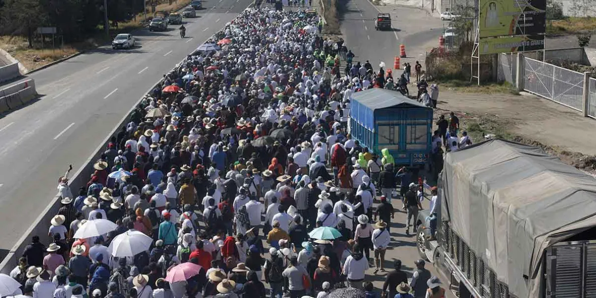 MARCHA. Bodegueros y comerciantes de la Central de Abasto piden freno a delitos 