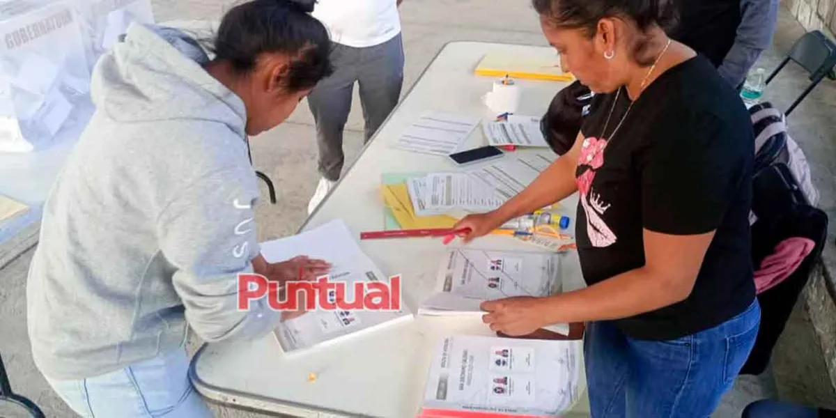 Plebiscitos en Atlixco se desarrollan con calma, orden y alta participación ciudadana