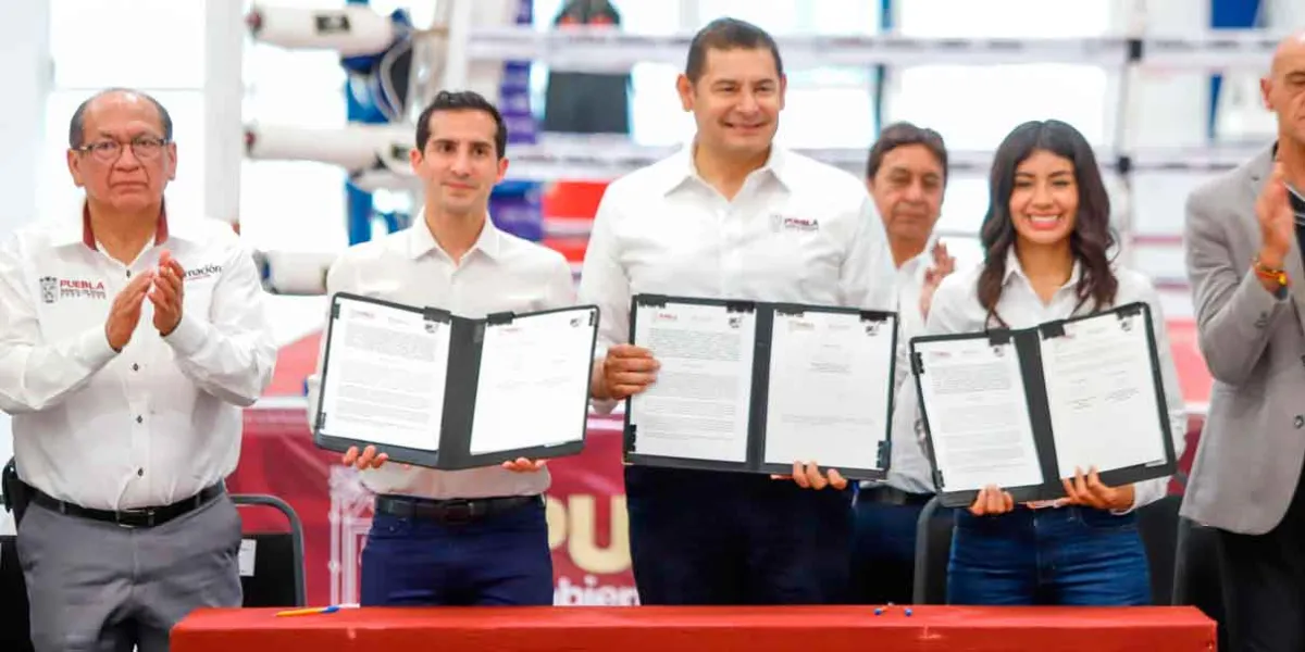 Gobierno de Puebla cumple con el deporte y la federación