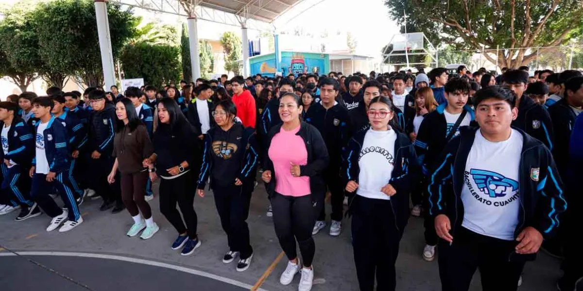 Impulsa San Andrés Cholula el Libre y Sano Desarrollo de Jóvenes de Bachillerato