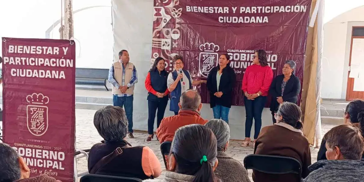 Jornadas de Bienestar para tu Salud del SMDIF benefician a comunidades de Cuautlancingo