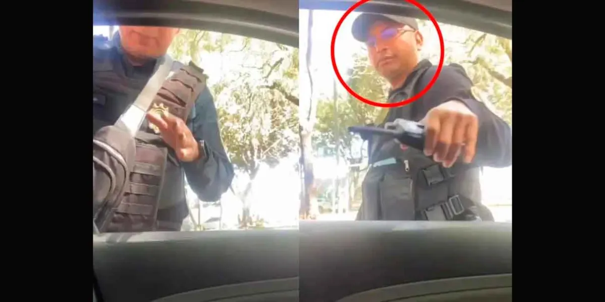 Policías intentaron sacarle dinero a automovilista por "exceso de multas"