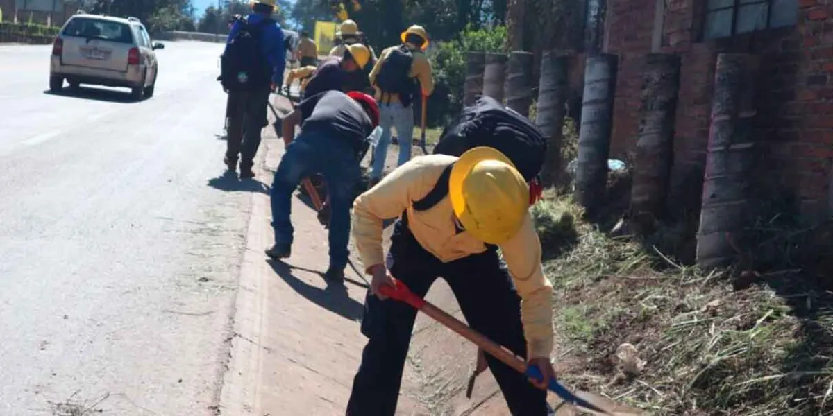 Faena mejoró la imagen urbana al ingresar a Zacatlán