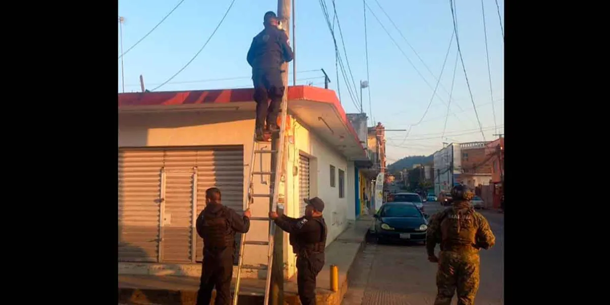 Autoridades retiraron sospechosas videocámaras en Xicotepec