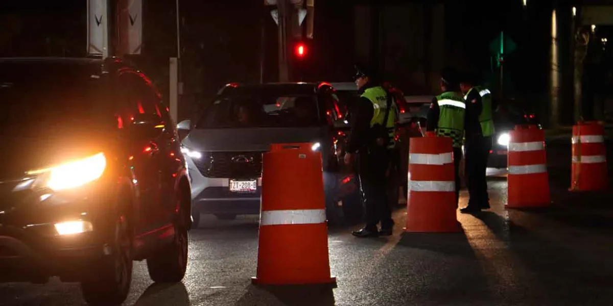 Cuautlancingo implementa operativo alcoholímetro para promover manejo responsable