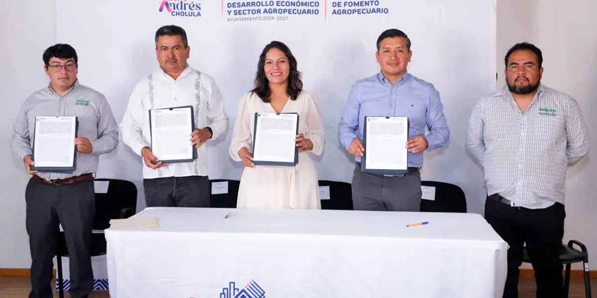 Gobierno Municipal de San Andrés Cholula impulsa modelo agropecuario sostenible