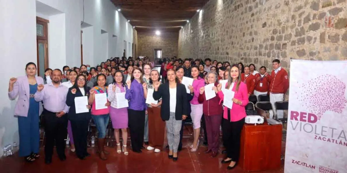 Instalan en Zacatlán la Red Violeta para erradicar la violencia de género