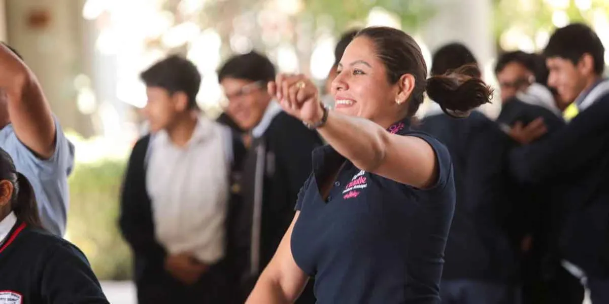 Fortalecen valores y liderazgo en estudiantes de San Andrés Cholula