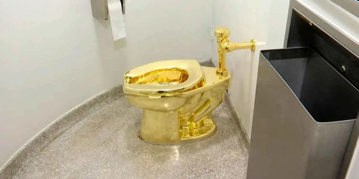 Ladrón es condenado por robo de un inodoro de oro
