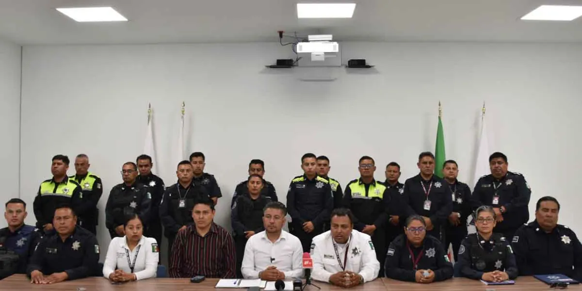 Logran acuerdos Gobierno de la Ciudad y policías municipales para garantizar la seguridad de los poblanos