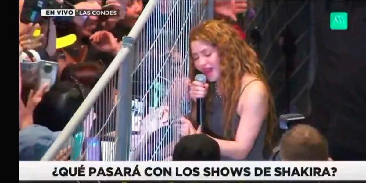 Shakira sorprende a sus fans con un mini concierto callejero en Chile