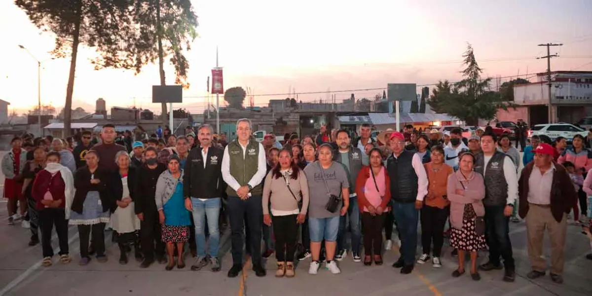 San Miguel Espejo estrenó alumbrado LED con 140 luminarias 