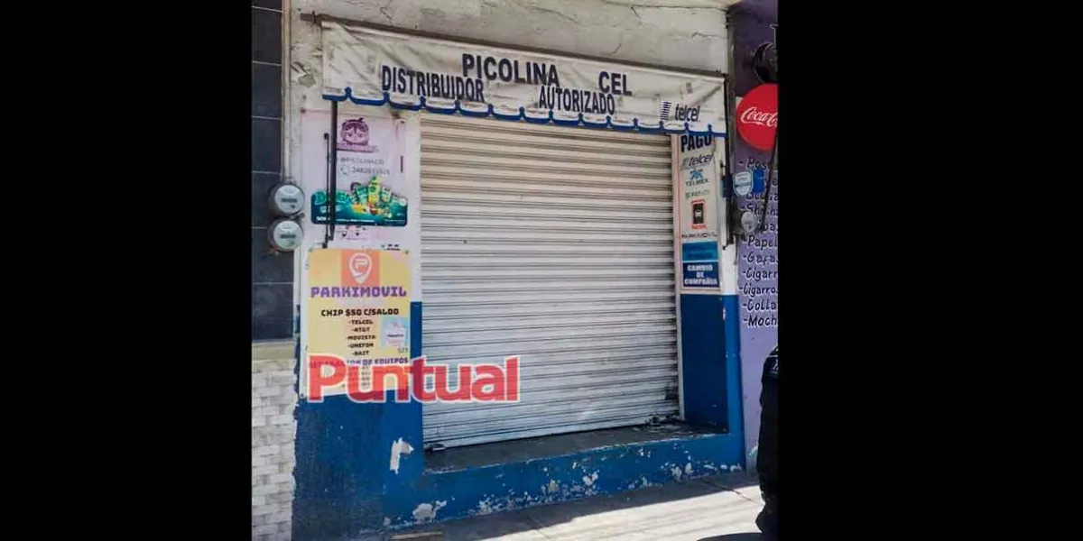 Comerciantes de Texmelucan exigen mayor vigilancia; roban celular e intentan abrir local