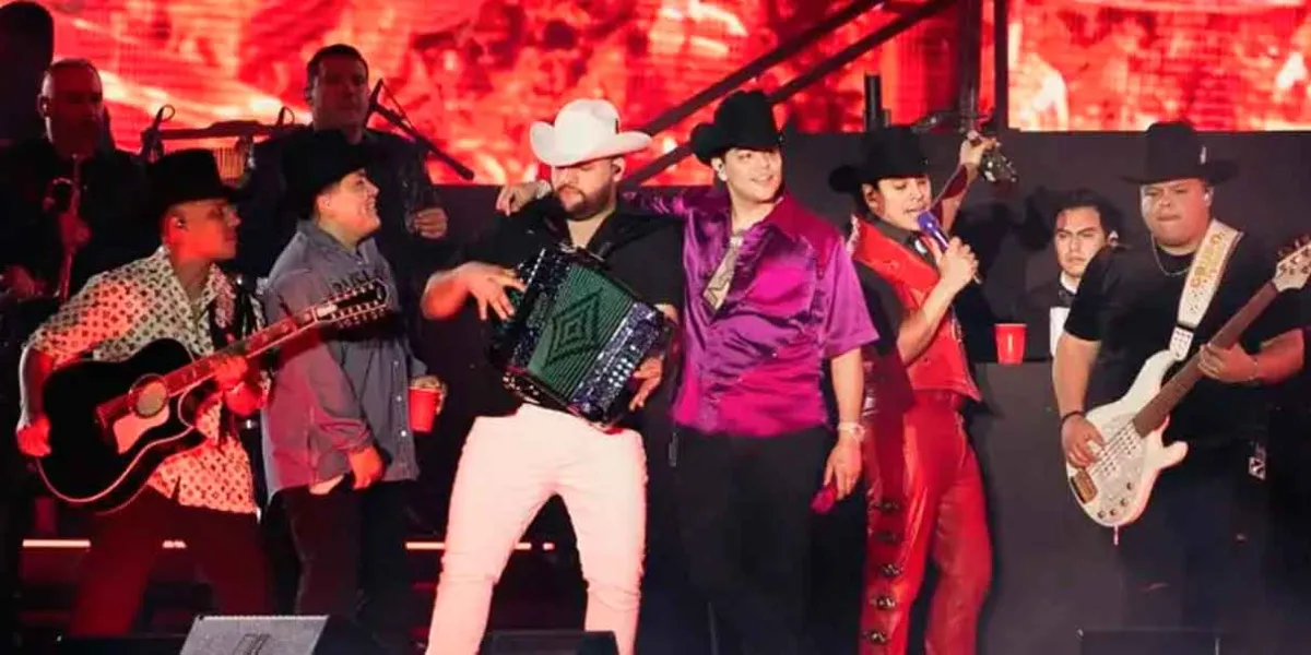 VIDEO. Grupo Firme se niega a cantar corridos en la Feria de San Marcos