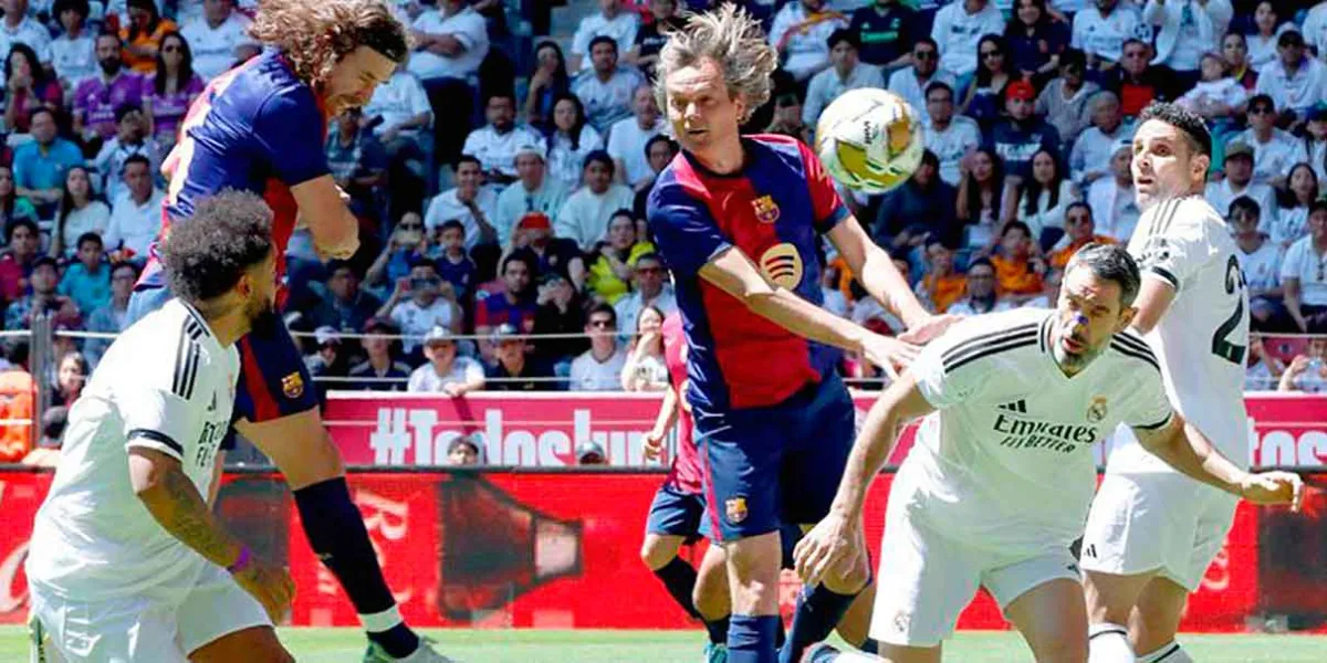 VIDEO. Clásico de Leyendas: Messi, Cristiano y Márquez en una noche inolvidable