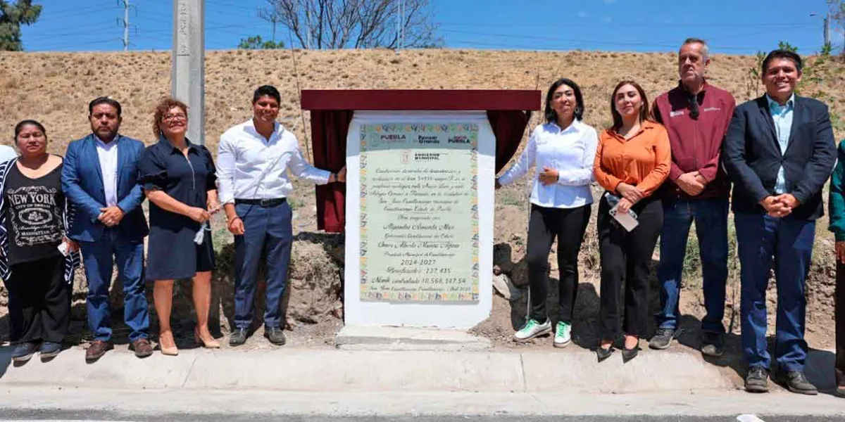 Inaugura Omar Muñoz importante obra conjunta con el Gobierno del Estado