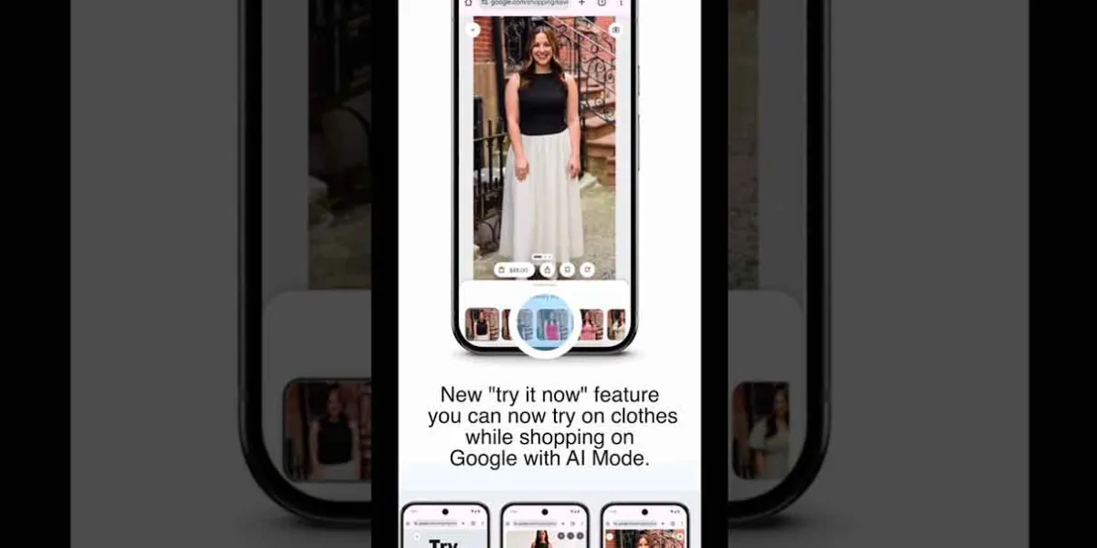 “Try it on”: la nueva herramienta de Google que revoluciona las compras de ropa online