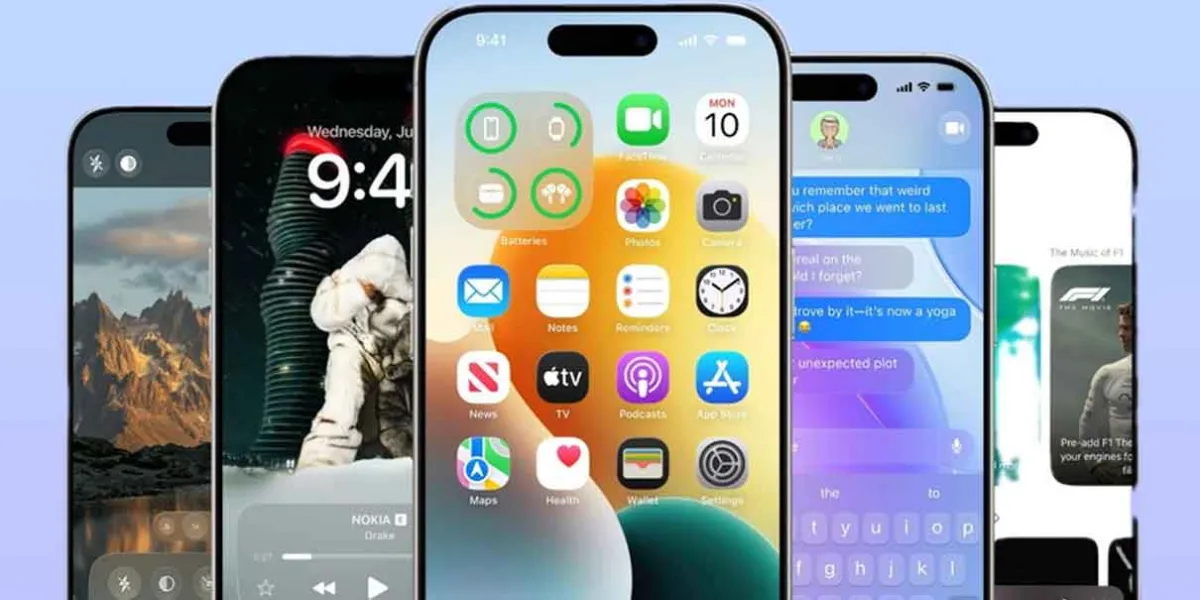 Apple da el salto al diseño translúcido con iOS 26: novedades, funciones y privacidad