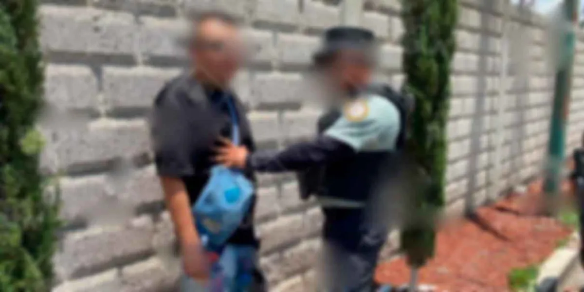 Hombre evade pago de gasolina y desata persecución en Texmelucan