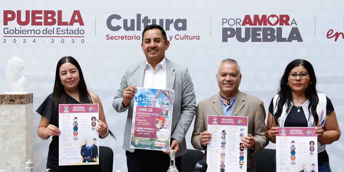 Tecali de Herrera presenta la Feria Patronal 2025 en honor a Santiago Apóstol: actividades gratuitas del 25 al 29 de julio