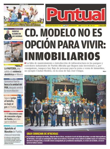 Diario Puntual, edición impresa, 25 de Octubre de 2021