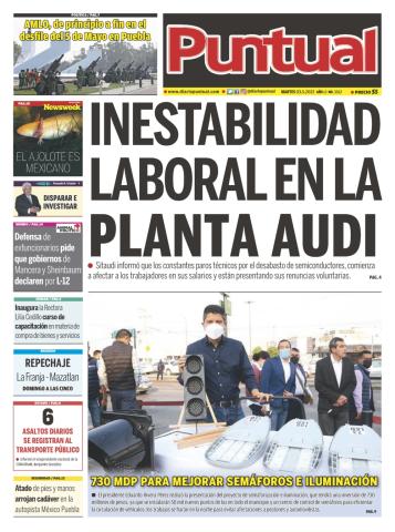 Diario Puntual, edicion impresa, 03 de Mayo de 2022
