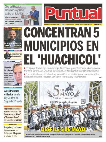 Diario Puntual, edicion impresa, 06 de Mayo de 2022