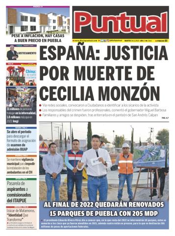 Diario Puntual, edicion impresa, 24 de Mayo de 2022