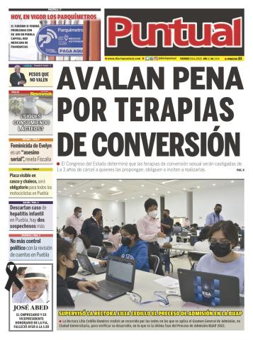 Diario Puntual, edicion impresa, 03 de Junio de 2022