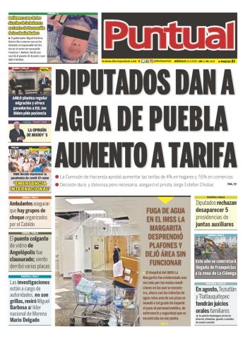 Diario Puntual, edicion impresa, 13 de Julio de 2022