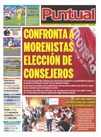 Diario Puntual, edicion impresa, 27 de Julio de 2022