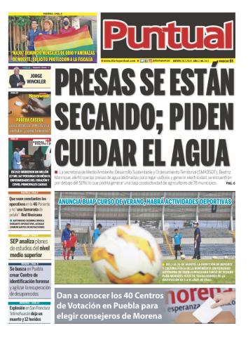 Diario Puntual, edicion impresa, 28 de Julio de 2022