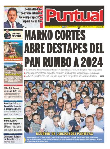 Diario Puntual, edicion impresa, 05 de Septiembre de 2022