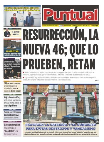 Diario Puntual, edicion impresa, 28 de Septiembre de 2022