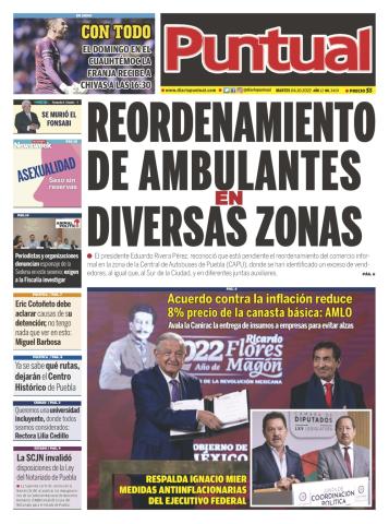 Diario Puntual, edicion impresa, 04 de Octubre de 2022