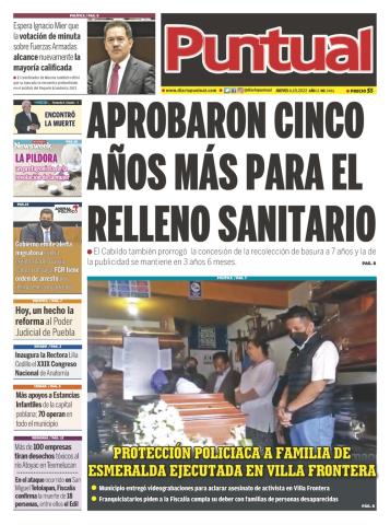 Diario Puntual, edicion impresa, 06 de Octubre de 2022
