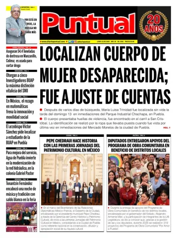 Edición Diario Puntual 20260914
