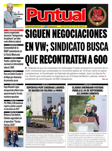 Edición Diario Puntual 20260915