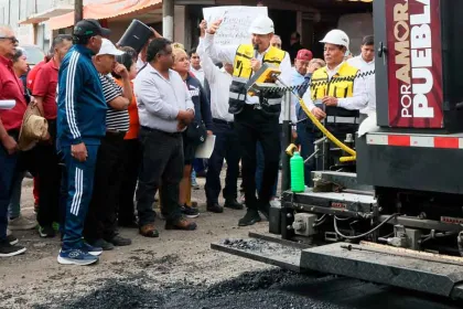Puebla va por 150 mil calles renovadas en 2030 con plan vial