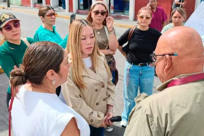 SOSAPACH dialoga con habitantes de fraccionamiento Argos y retiran bloqueo de calles
