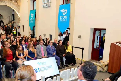 En el Estado de Puebla se garantizan los derechos humanos para una vida democrática: Armenta Mier
