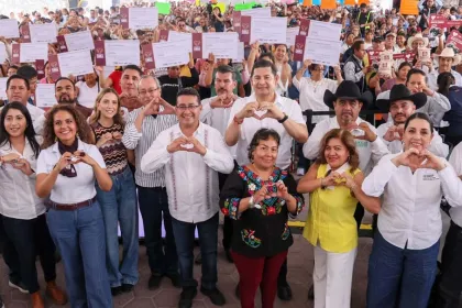 Gobierno estatal transforma municipios de la Mixteca poblana con obra comunitaria