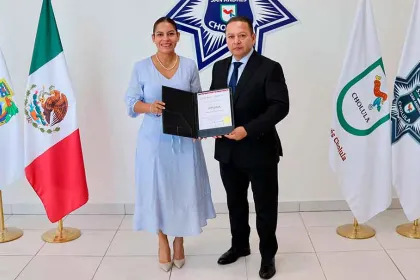 Luis Flores, único mando municipal en diplomado nacional de seguridad