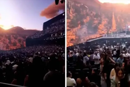 Fans reclaman y abuchean a Carín León tras cancelar su concierto en Las Vegas. VIDEOS