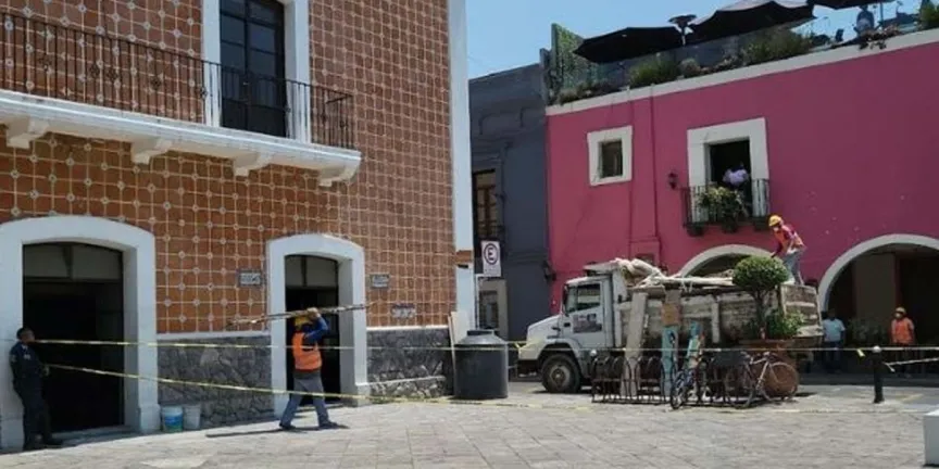 Atlixco renueva su Centro Histórico bajo vigilancia arqueológica del INAH