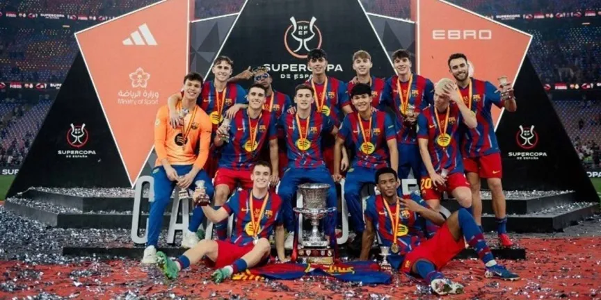 Barcelona vence 3-2 al Real Madrid y es bicampeón de la Supercopa de España