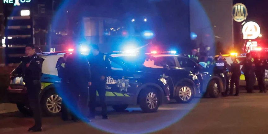 Otra vez los arrancones burlaron la policía en el Bulevar Serdán 