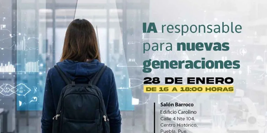 Convoca BUAP a seminario especializado sobre “IA responsable para nuevas generaciones”